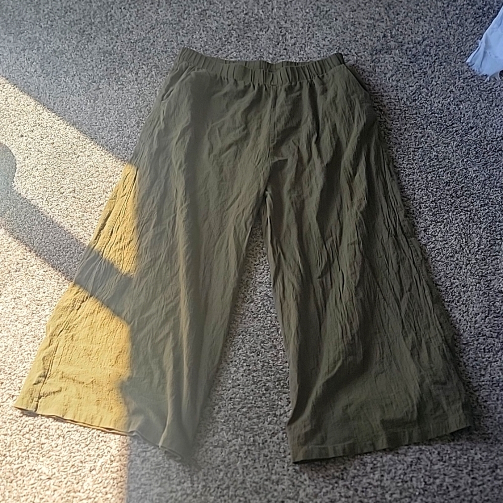 Green Comfy Pants